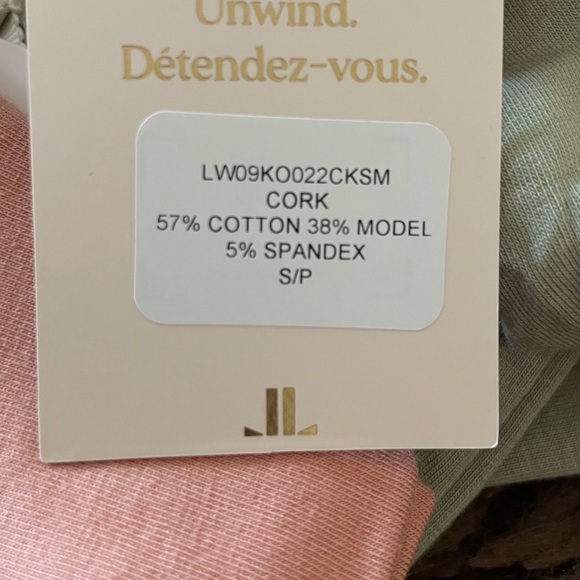 NWT Lovelatte jumpsuit playsuit pajama pj in tea, size S - Picture 12 of 13